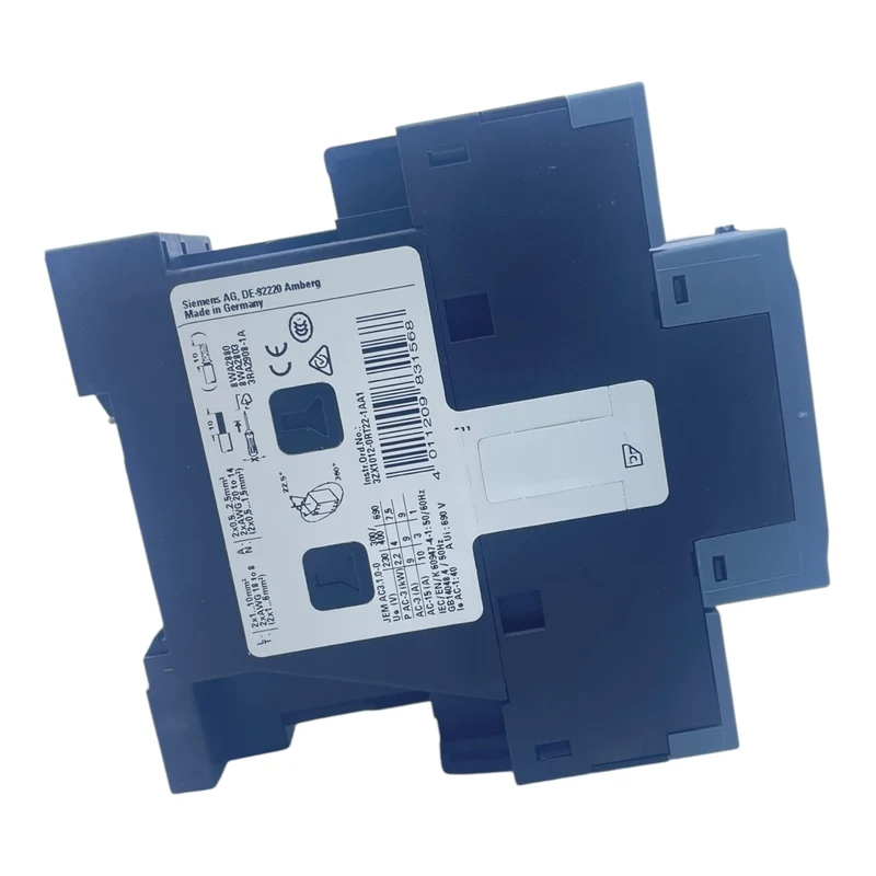 Siemens 3-poliger Leistungsschütz SIRIUS 9 A 24 V DC 3RT2023-2BB40
