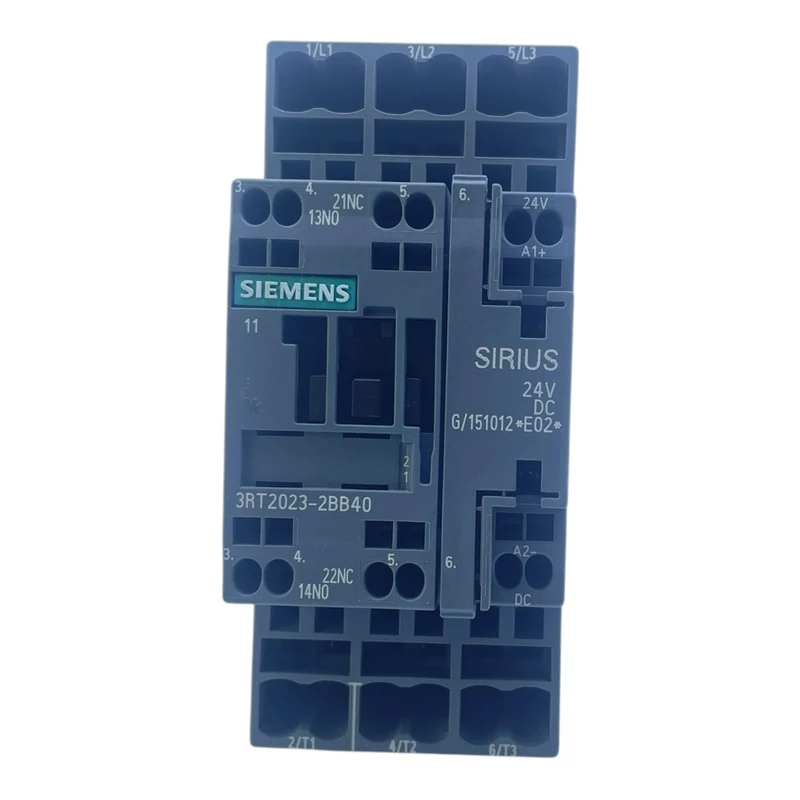 Siemens 3-poliger Leistungsschütz SIRIUS 9 A 24 V DC 3RT2023-2BB40