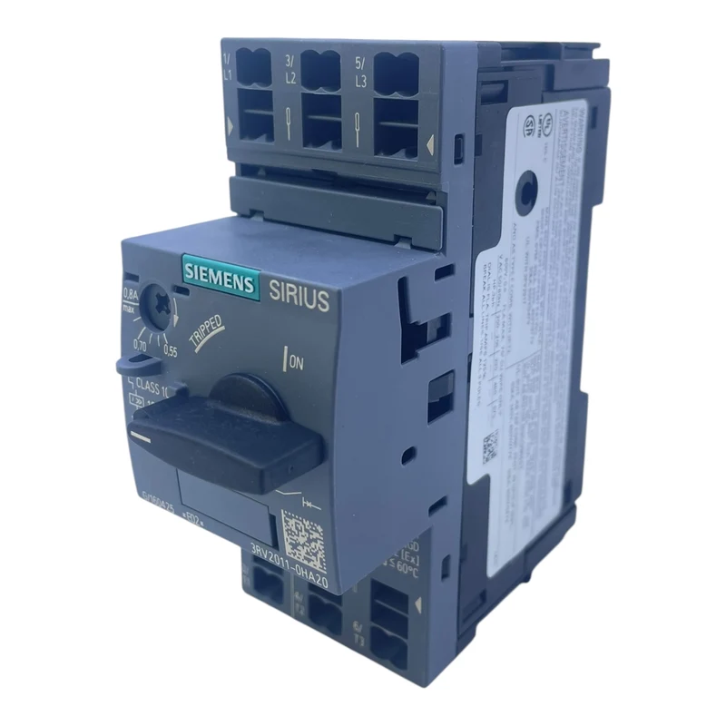 Siemens Motorschutzschalter SIRIUS 0,55–0,8 A Class 10 3RV2011-0HA20