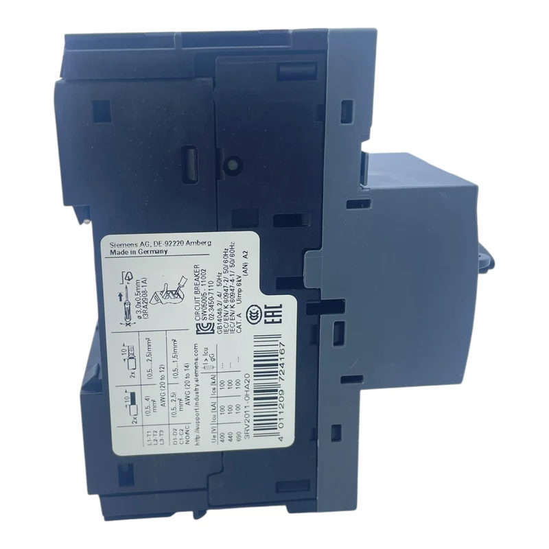 Siemens Motorschutzschalter SIRIUS 0,55–0,8 A Class 10 3RV2011-0HA20