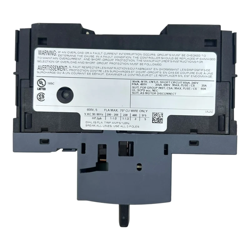 Siemens Motorschutzschalter 3,5-5A 3RV2411-1FA20 3,5-4,5A SIRIUS