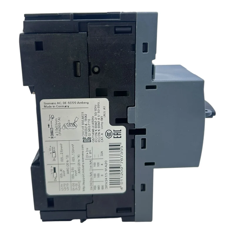 Siemens Motorschutzschalter 3,5-5A 3RV2411-1FA20 3,5-4,5A SIRIUS