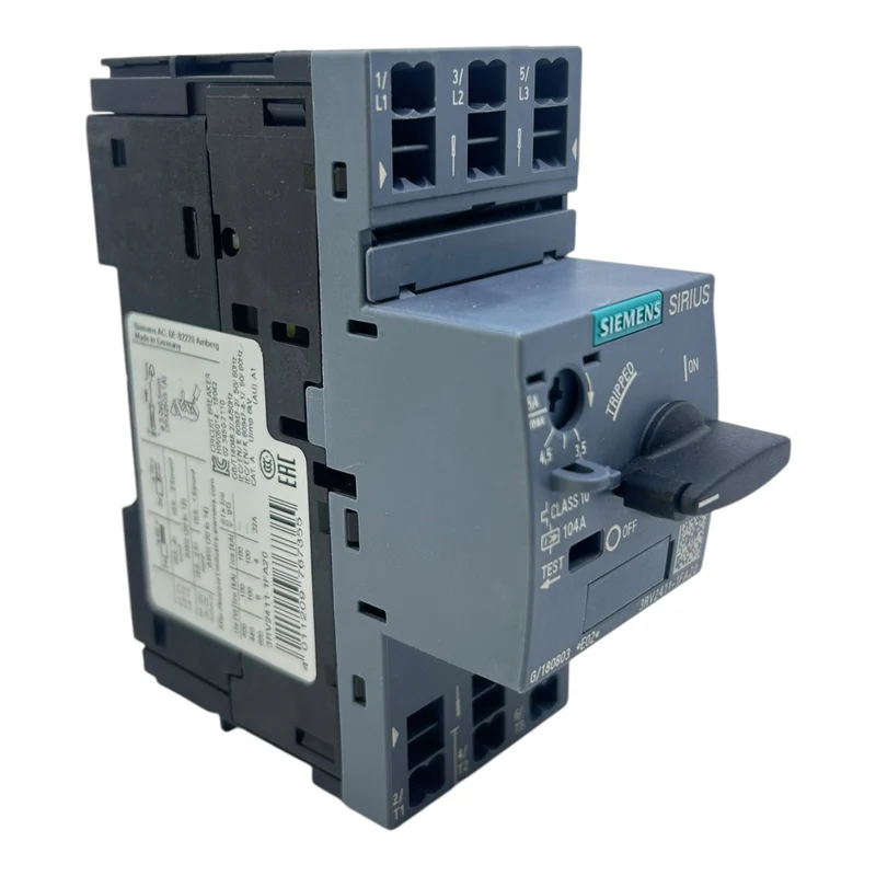 Siemens Motorschutzschalter 3,5-5A 3RV2411-1FA20 3,5-4,5A SIRIUS
