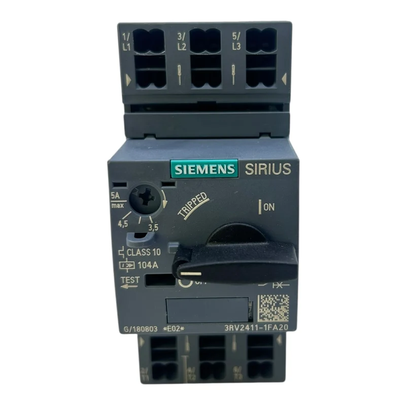 Siemens Motorschutzschalter 3,5-5A 3RV2411-1FA20 3,5-4,5A SIRIUS