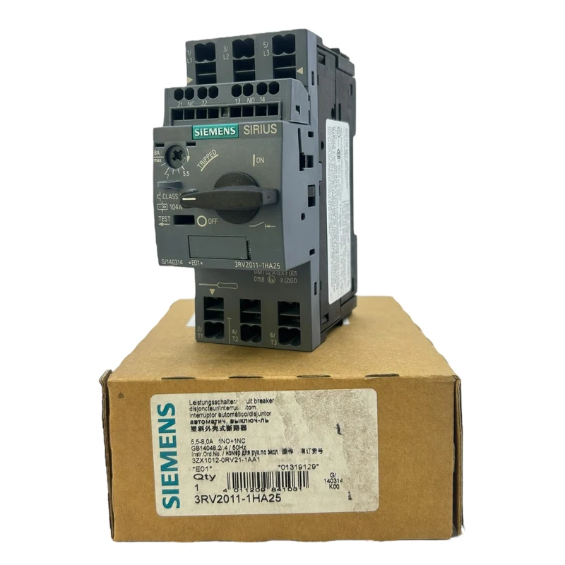 Siemens Motorschutzschalter 5,5-8A 3RV2011-1HA25 5,5-8A SIRIUS