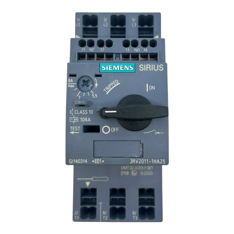 Siemens Motorschutzschalter 5,5-8A 3RV2011-1HA25 5,5-8A SIRIUS