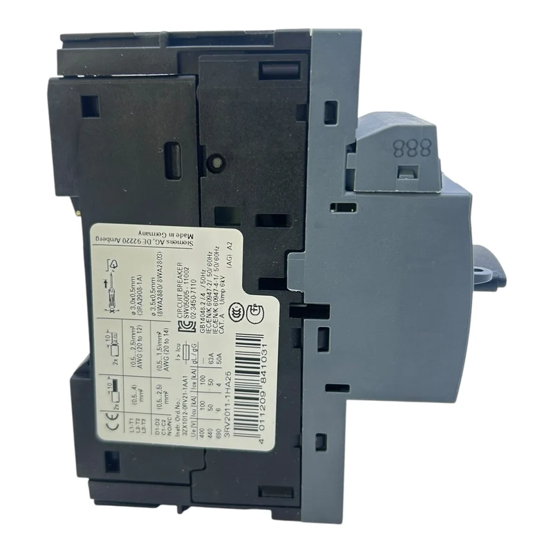 Siemens Motorschutzschalter 5,5-8A 3RV2011-1HA25 5,5-8A SIRIUS