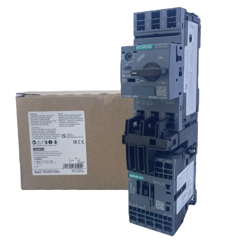 Siemens Motorstarter 3RA2110-1JE16-1BB4 13A 24V DC Sirius Kombination