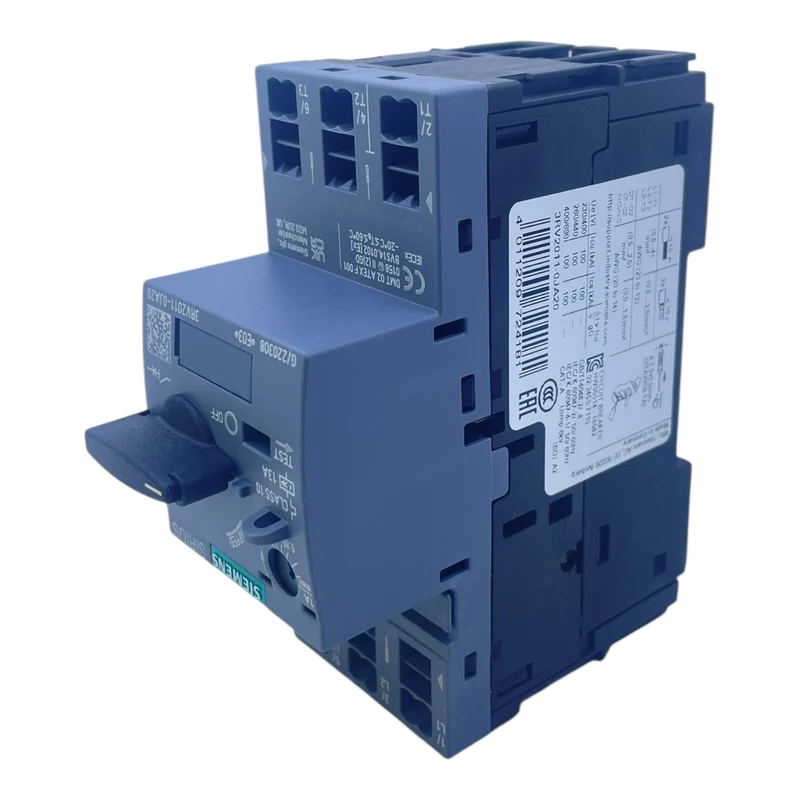 Siemens Motorschutzschalter 0,7-1A 3RV2011-0JA20 13A 3-polig Sirius