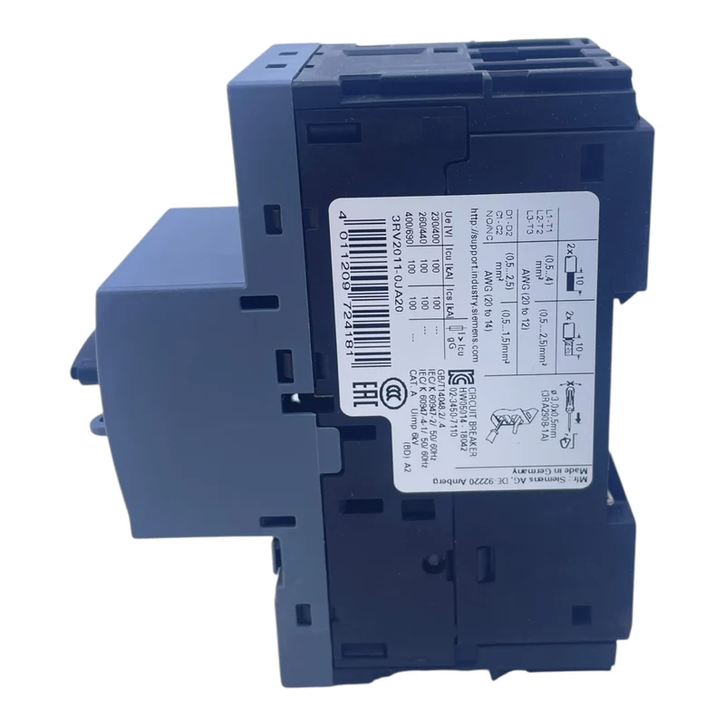 Siemens Motorschutzschalter 0,7-1A 3RV2011-0JA20 13A 3-polig Sirius