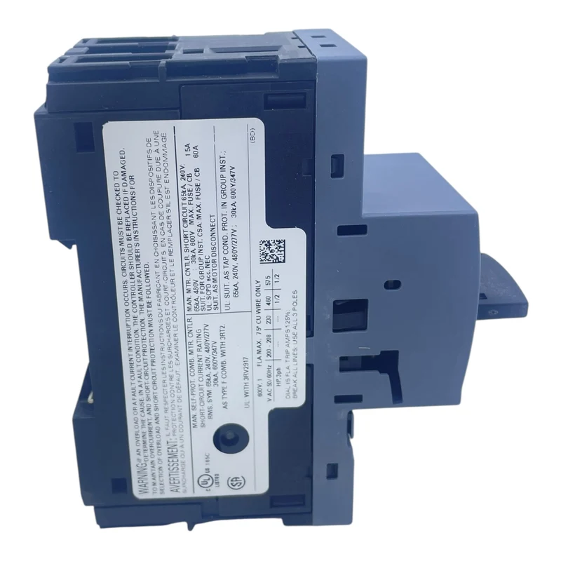 Siemens Motorschutzschalter 0,7-1A 3RV2011-0JA20 13A 3-polig Sirius