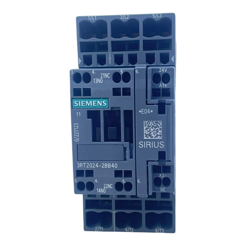 Siemens Schütz Leistungsschütz 3RT2024-2BB40 24V DC Sirius 3-polig