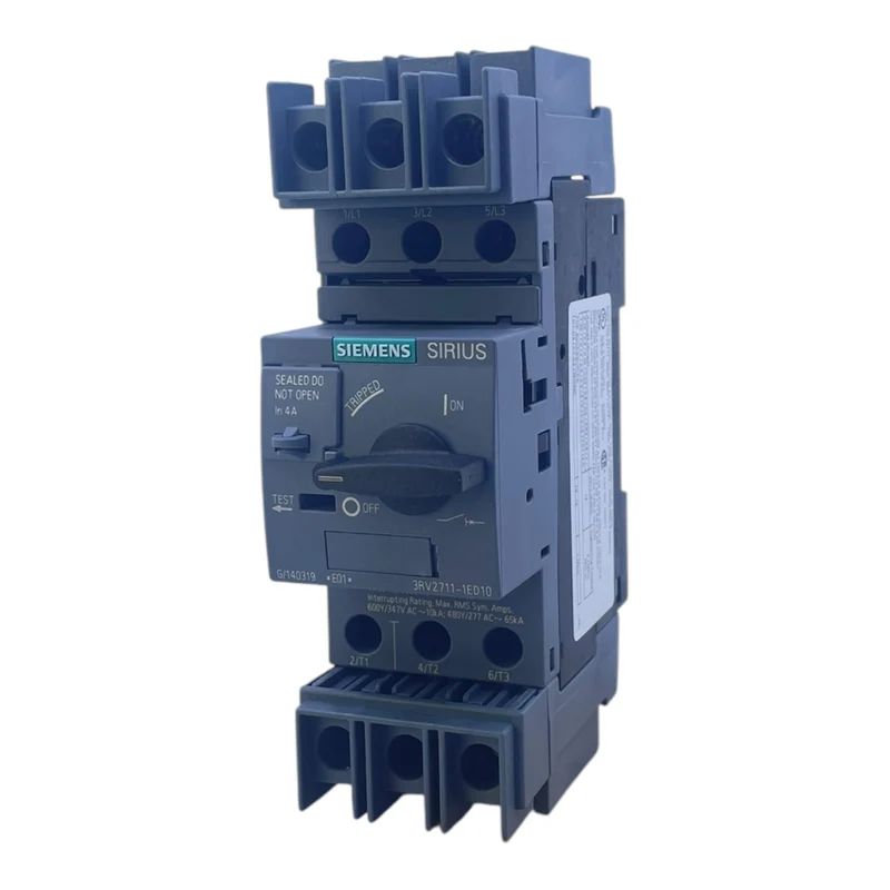 Siemens Leistungsschalter 4A Motorschutz 3RV2711-1ED10 Sirius