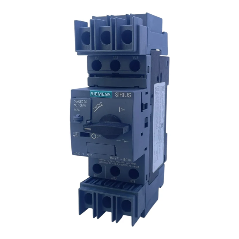 Siemens Leistungsschalter 2A Motorschutz 3RV2711-1BD10 Sirius