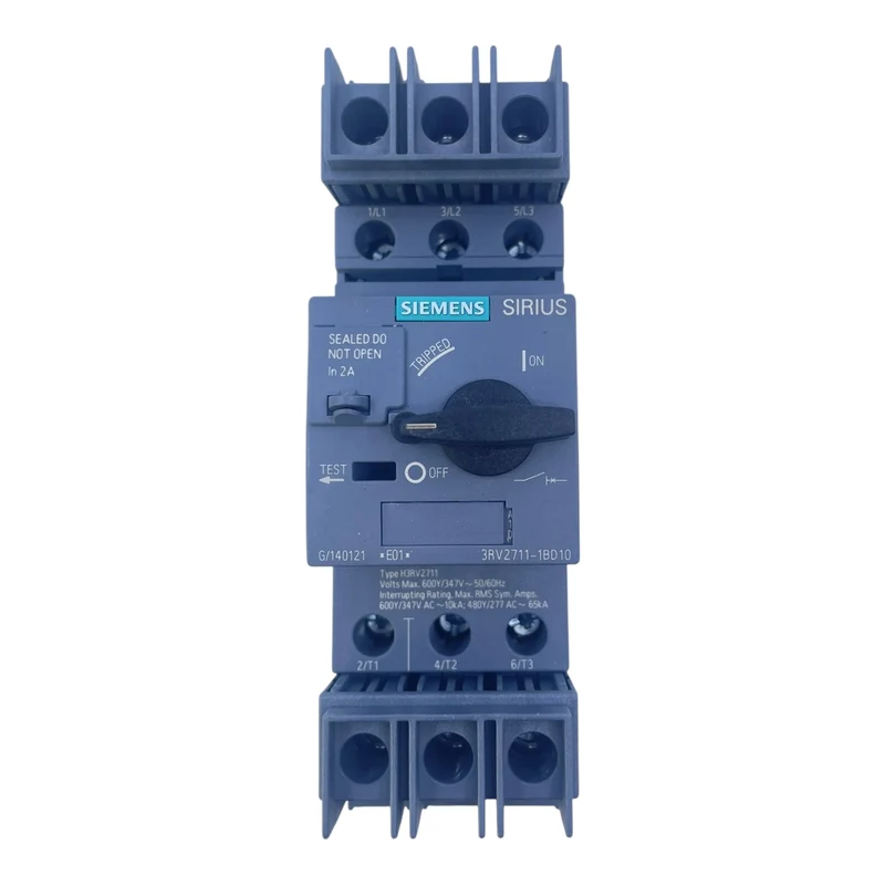 Siemens Leistungsschalter 2A Motorschutz 3RV2711-1BD10 Sirius