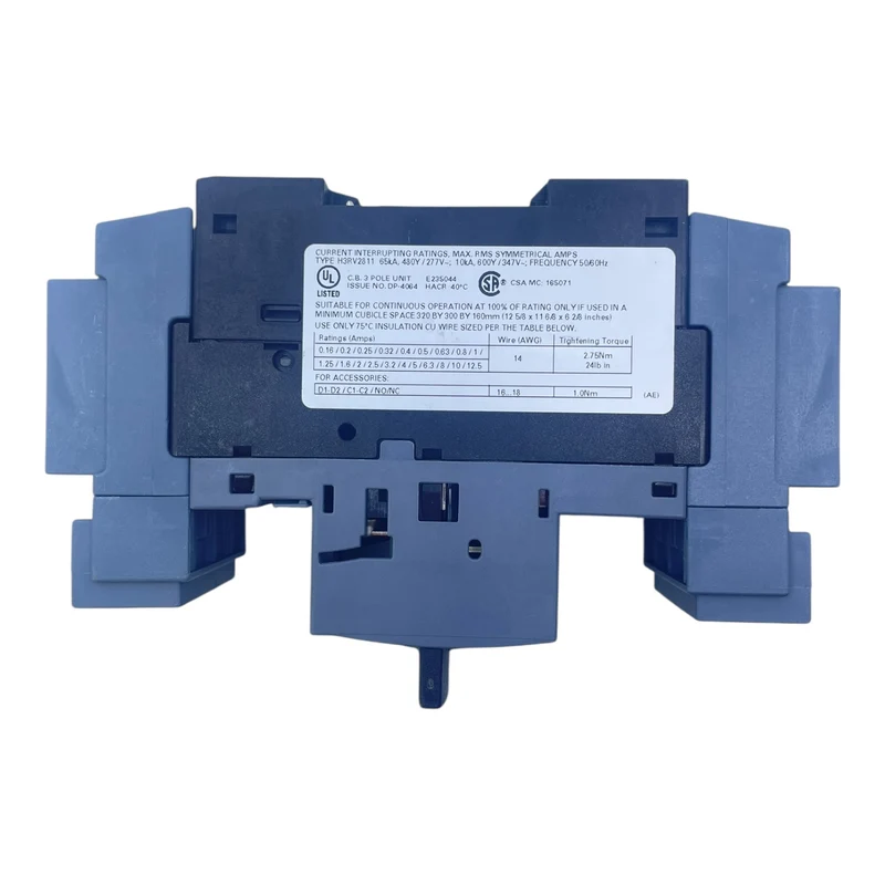 Siemens Leistungsschalter 2,5A 3RV2811-1CD10 für Motorschutz Sirius