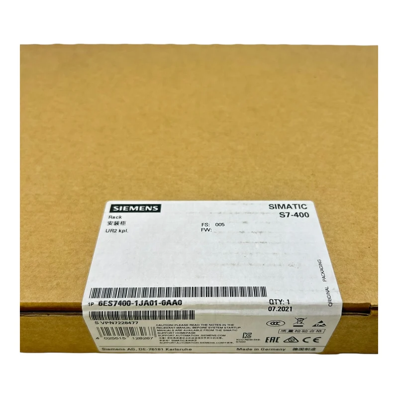 Siemens Baugruppenträger Simatic S7 Rack 6ES7400-1JA01-0AA0 Industrie Einsatz