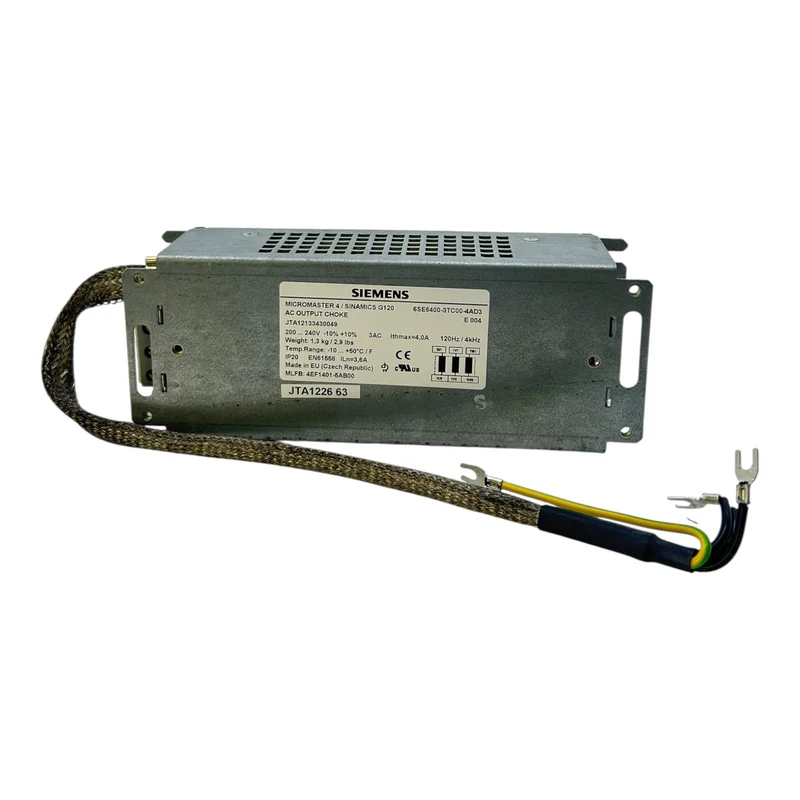 Siemens Drossel Micromaster Ausgang 6SE6400-3TC00-4AD3 für industriellen Einsatz