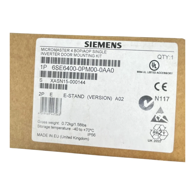 Siemens Inverter Micromaster Zubehör Türmontagesatz 6SE6400-0PM00-0AA0 Industrie