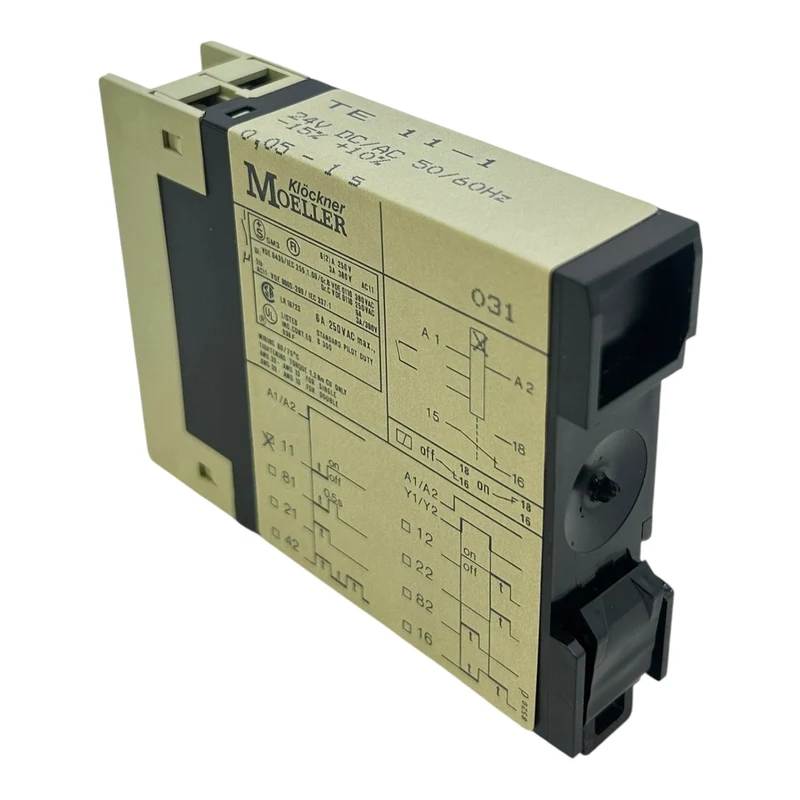 Klöckner Moeller Zeitrelais TE 11-1 24V AC/DC 50/60Hz Zeitverzögerung