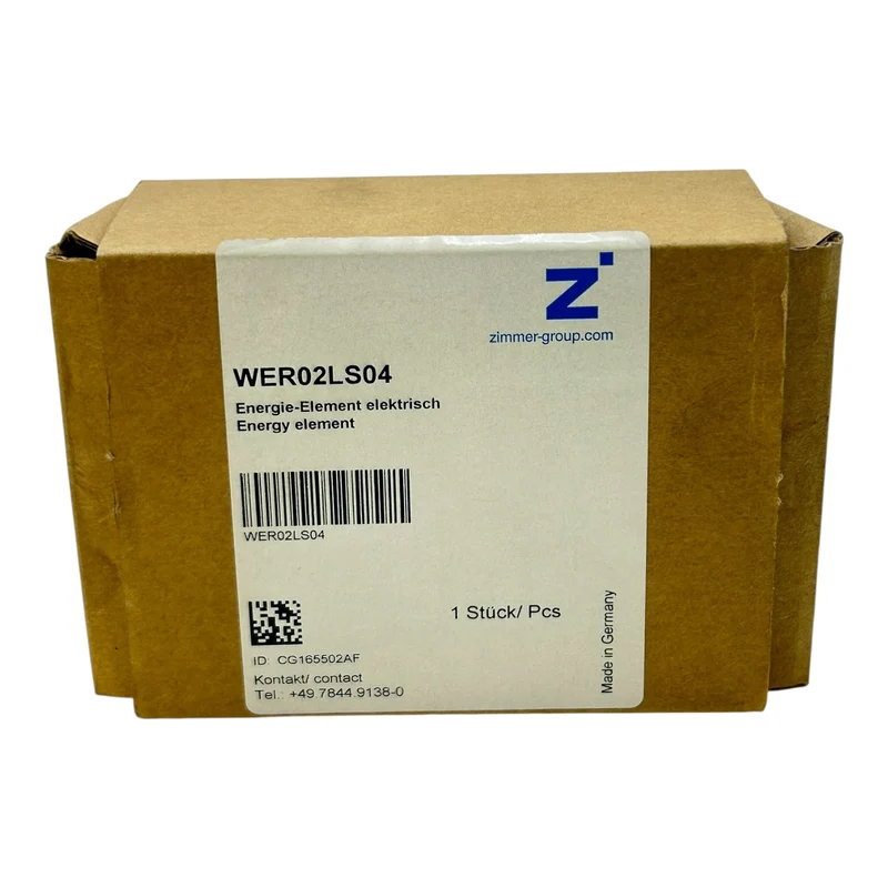 Zimmer Energieelement elektrisch WER02LS04 Energie-Element Anschlussmodul