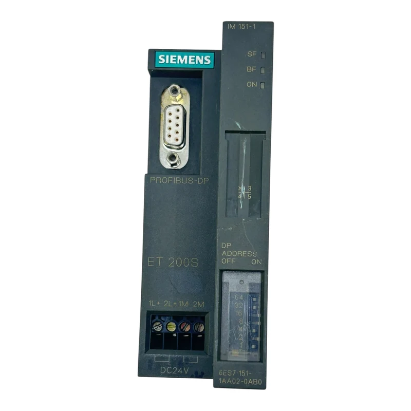Siemens Profibus-Modul ET 200S 6ES7151-1AA02-0AB0 IM151-1 DP 24V DC S7