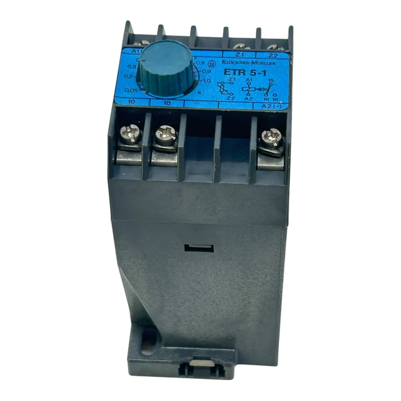 Klöckner-Moeller Zeitrelais Steuerung Modul ETR 5-10 24V 2A 240V AC Industrie