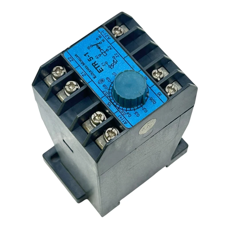 Klöckner-Moeller Zeitrelais Steuerung Modul ETR 5-10 24V 2A 240V AC Industrie