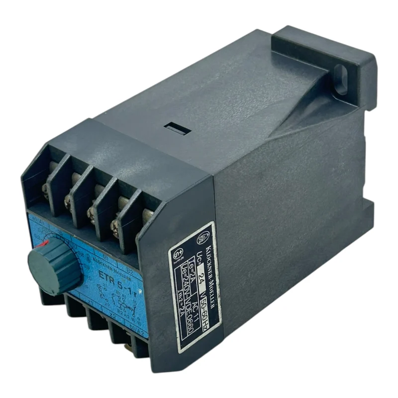 Klöckner-Moeller Zeitrelais Steuerung Modul ETR5-1r 24V 2A 240V AC Industrie