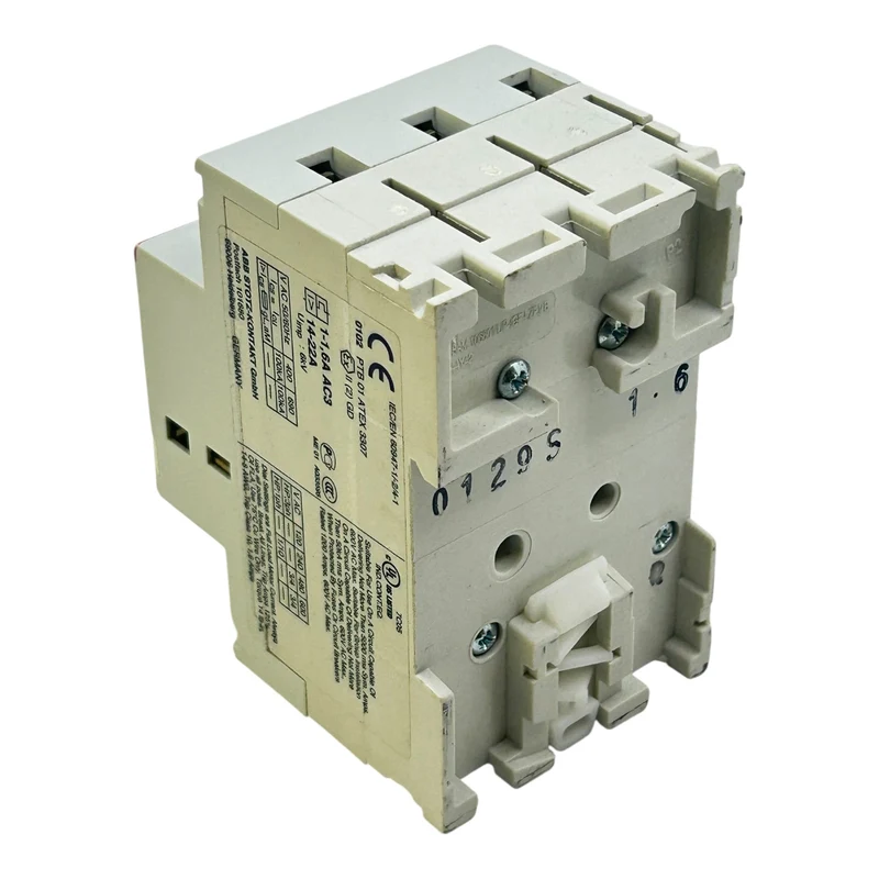 ABB Motorschutzschalter 1–1,6A MS325 690V 100kA ATEX 6kV 3-polig