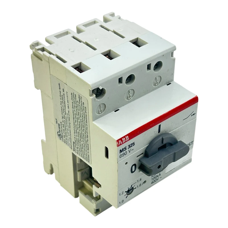 ABB Motorschutzschalter 1–1,6A MS325 690V 100kA ATEX 6kV 3-polig