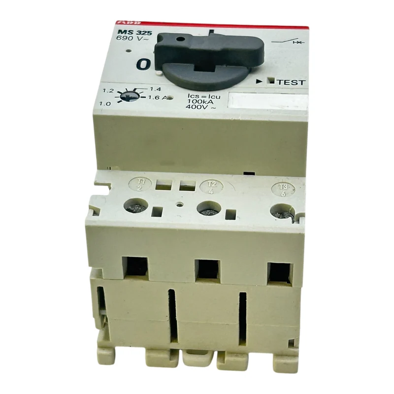 ABB Motorschutzschalter 1–1,6A MS325 690V 100kA ATEX 6kV 3-polig