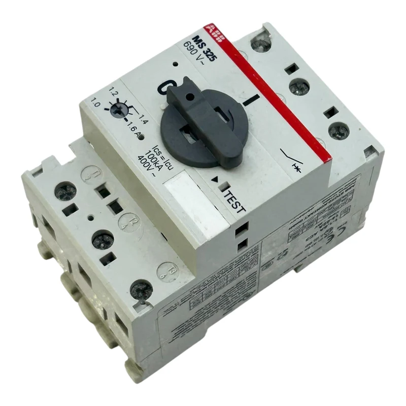 ABB Motorschutzschalter 1–1,6A MS325 690V 100kA ATEX 6kV 3-polig