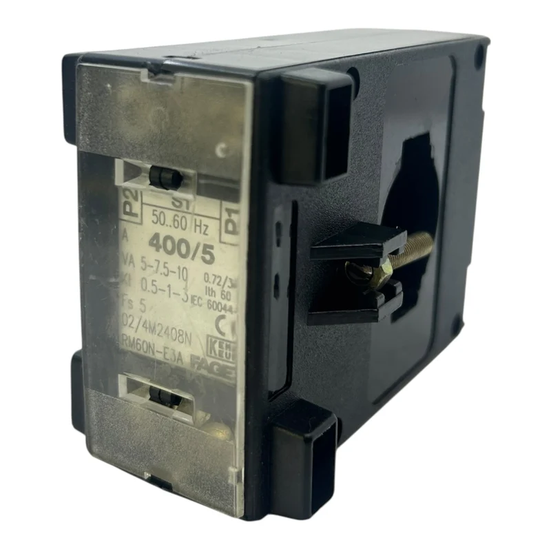 FAGET Stromwandler 400/5A RM60N-E3A 50-60Hz 5-10VA KI 0,5-1-3 Typ 4M2408N