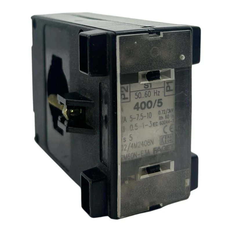 FAGET Stromwandler 400/5A RM60N-E3A 50-60Hz 5-10VA KI 0,5-1-3 Typ 4M2408N