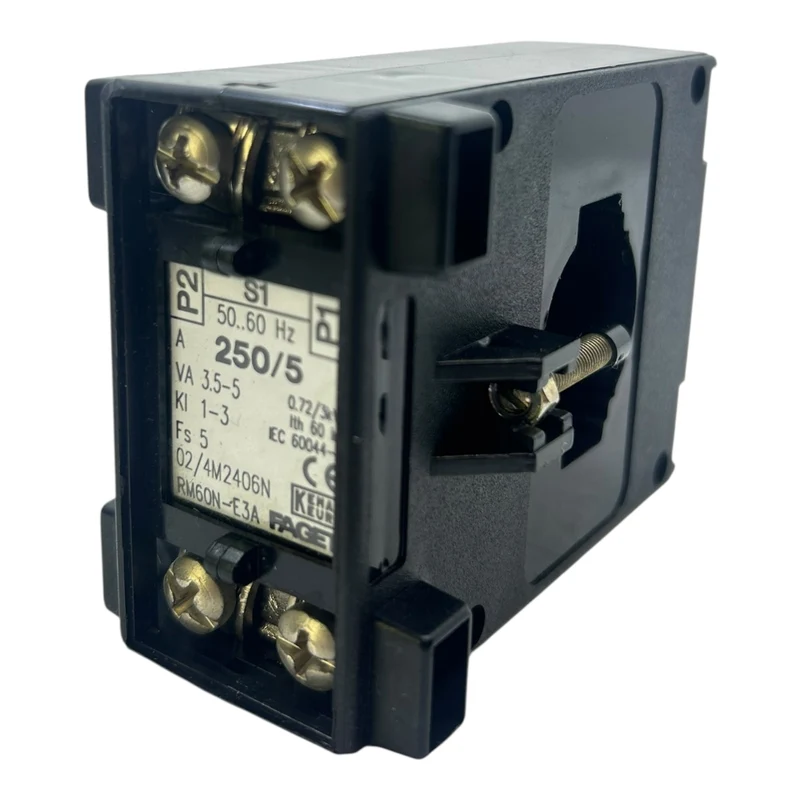 Faget Stromwandler RM60N-E3A 250/5A 3,5-5VA 50-60Hz für Schalttafeleinbau