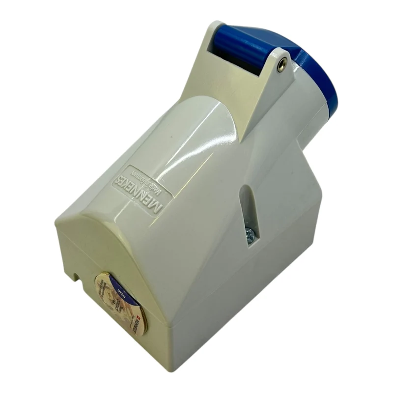Mennekes CEE Wandsteckdose 16A 200–250 V Typ 1723 IP44 3P+ Industrie