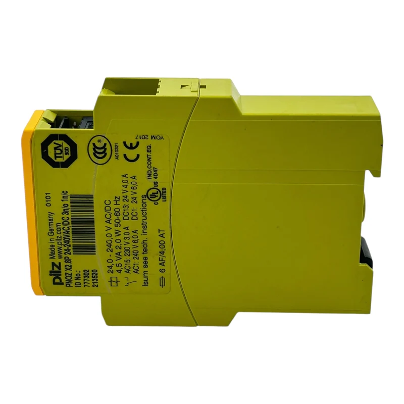 Pilz Sicherheitsrelais PNOZ X2.8P 24–240V AC/DC 3n/o 1n/c 777302 Industrie