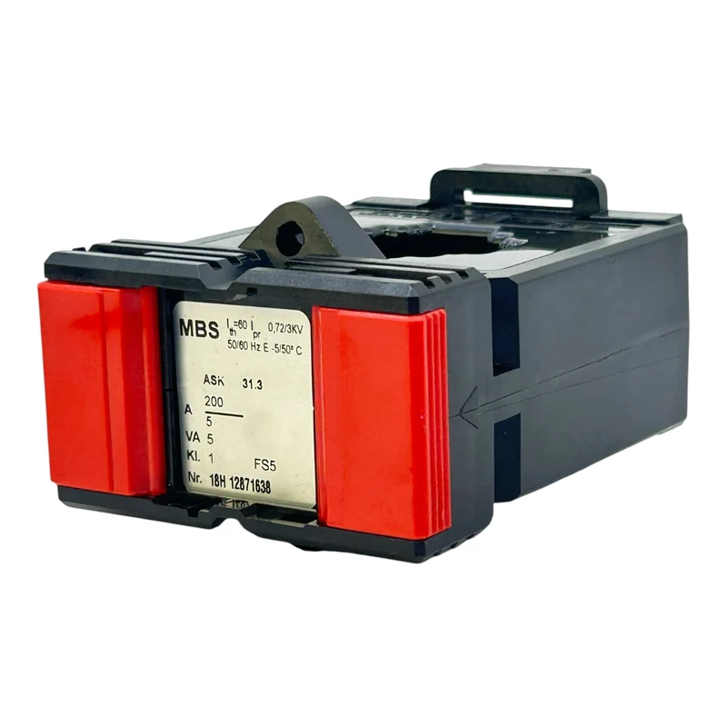 MBS Stromwandler ASK31.3 200/5A 5VA Klasse 1 FS5 0,72/3kV 50/60Hz