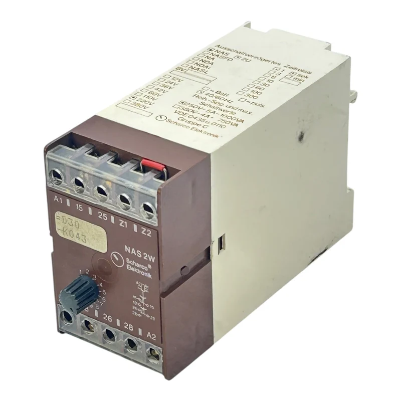 Scharco Zeitrelais Ausschaltverzögert NAS2W 220V AC Industrieelektronik