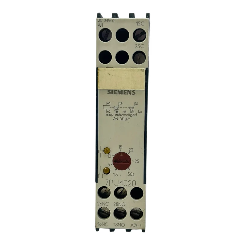 Siemens Zeitrelais 24V 7PU4020-2BB30 Ansprechverzögert ON-Delay 30s Industrie