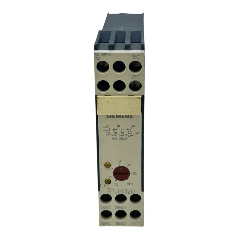 Siemens Zeitrelais 24V 7PU4020-2BB30 Ansprechverzögert ON-Delay 30s Industrie