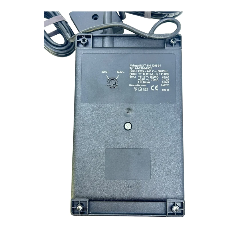 BARTEC Netzgerät 220V 2T810129501 A7-21562-9802 +5V +24V 20mA D-Sub Industrie