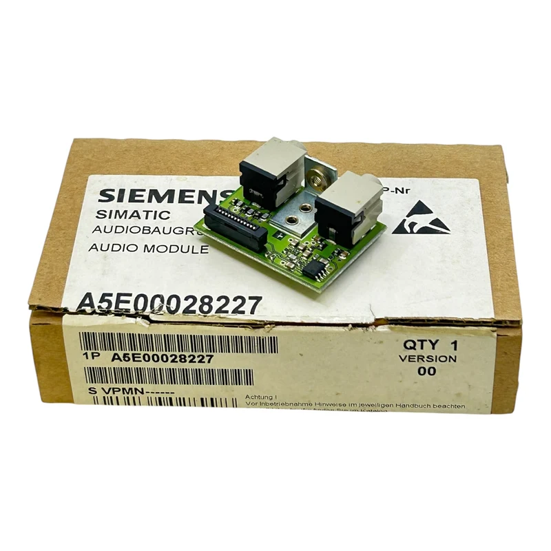 Siemens SIMATIC Audiobaugruppe Audio Modul A5E00028227 Audiobaugruppe Industrie
