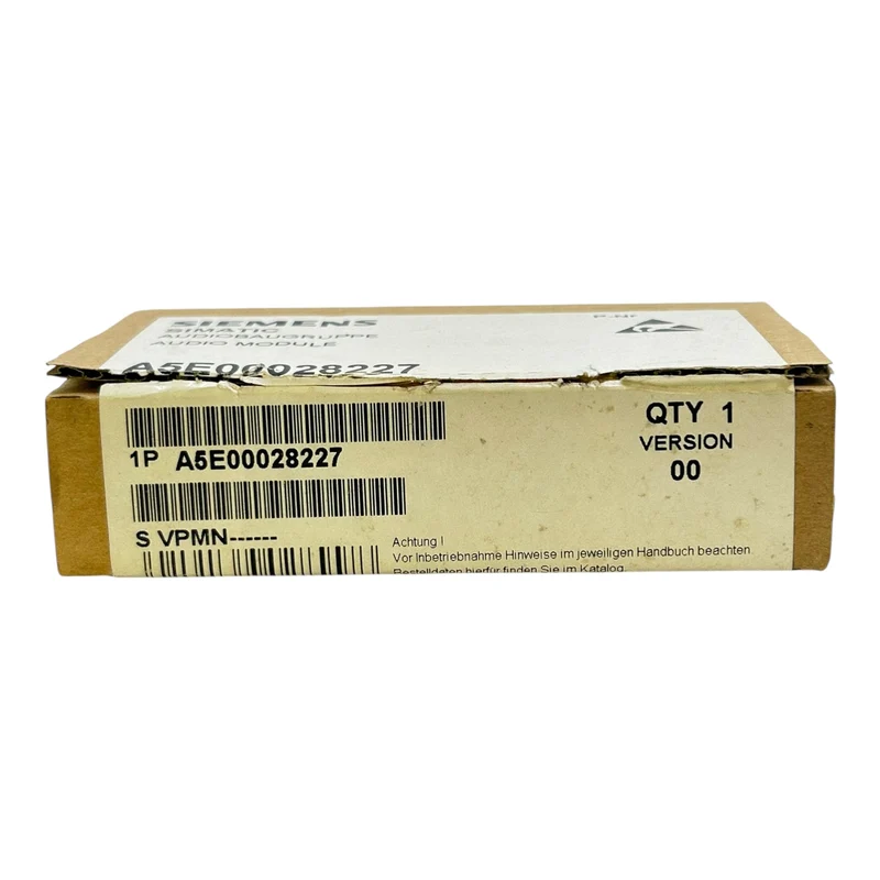 Siemens SIMATIC Audiobaugruppe Audio Modul A5E00028227 Audiobaugruppe Industrie