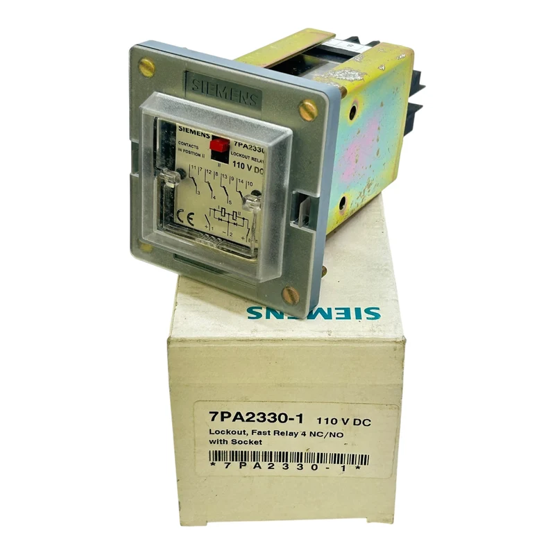 Siemens 7PA3030-1 Trip Circuit Supervision 110/125V DC mit Sockel Siemens