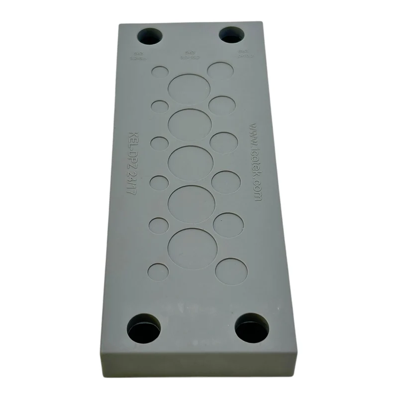 icotek Kabeldurchführungsplatte KEL-DPZ24/17 IP66 für Schaltschrank VE:10stk