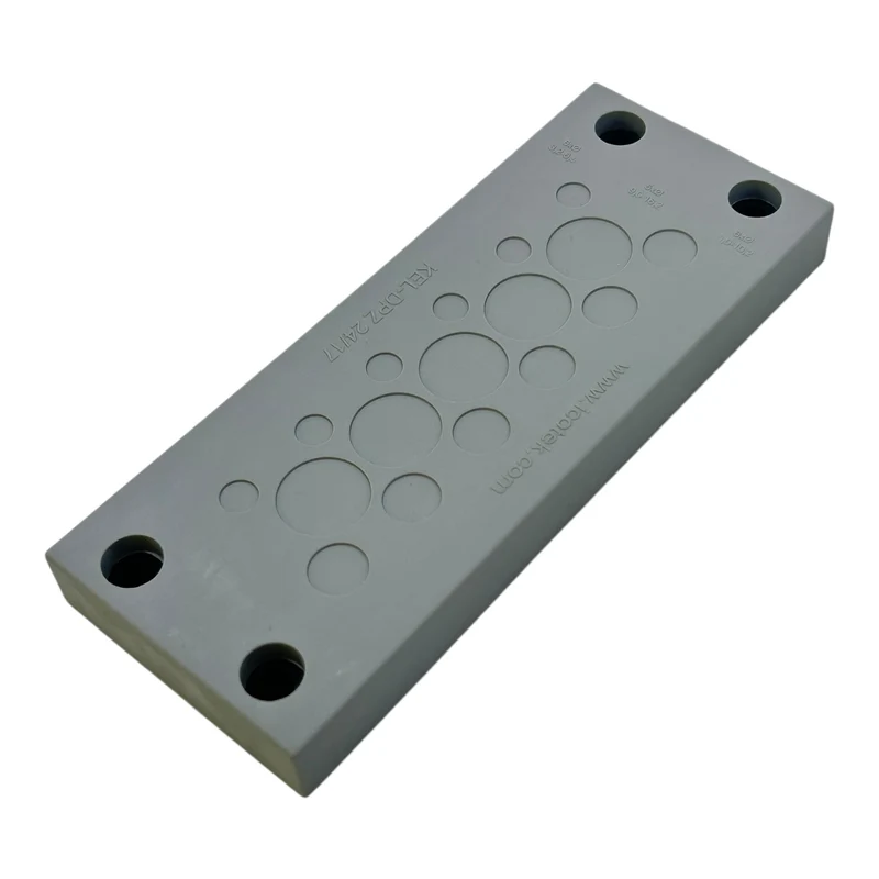 icotek Kabeldurchführungsplatte KEL-DPZ24/17 IP66 für Schaltschrank VE:10stk