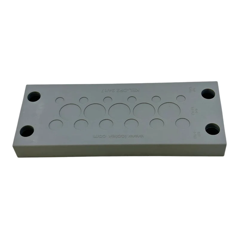 icotek Kabeldurchführungsplatte KEL-DPZ24/17 IP66 für Schaltschrank VE:10stk