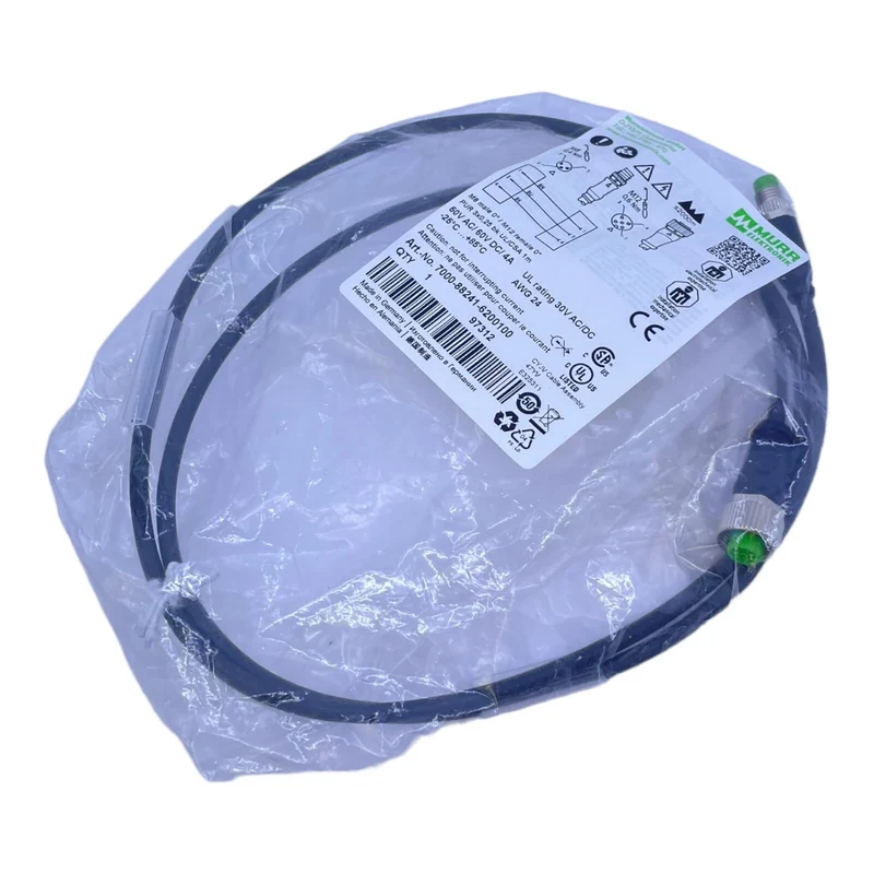 Murr Elektronik 7000-88241-6200100 Steckverbinder 50V AC 60V DC 4A 3-polig